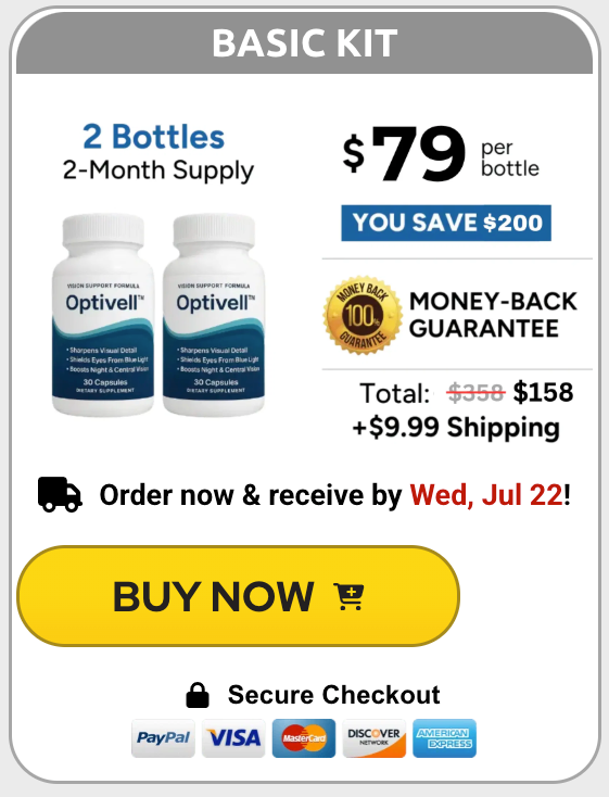 Optivell basic kit with 2 bottles